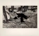 Fattori, Giovanni , Diego Martelli a Castiglioncello