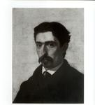 Fattori, Giovanni , Autoritratto giovanile
