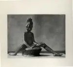 Anonimo , Andreotti, Libero - sec. XX - Bambina che gioca