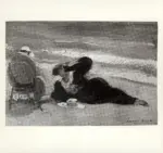 Bocchi, Amedeo , Sulla spiaggia -