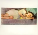 Bocchi, Amedeo , Sui gradini della cattedrale, particolare della bambina