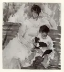 Bocchi, Amedeo , A villa Borghese - Bozzetto