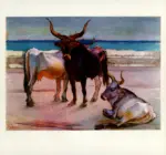 Bocchi, Amedeo , Sulla spiaggia di Maccarese