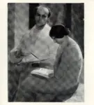 Bocchi, Amedeo , Autoritratto con la figlia -