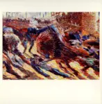 Boccioni, Umberto , La citt&agrave; che sale