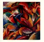 Anonimo , Boccioni, Umberto - sec. XX - Dinamismo di un corpo umano