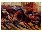 Anonimo , Boccioni, Umberto - sec. XX - La città che sale