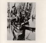 Boccioni, Umberto , Interno con due figure femminili
