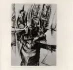 Boccioni, Umberto , Interno con due figure femminili