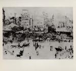 Bucci, Anselmo , Place blanche a Montmatre - la piazza bianca di Montmatre