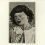 Caligiani, Alberto , Ritratto di fanciulla