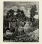 Caligiani, Alberto , Paesaggio di campagna