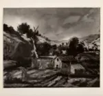 Caligiani, Alberto , Paesaggio di campagna