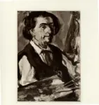 Caligiani, Alberto , Ritratto di pittore