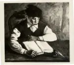 Caligiani, Alberto , Ragazzo che legge