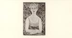 Campigli, Massimo , Porträt der Irene Brin. Ritratto di Irene Brin