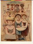 Campigli, Massimo , Donne ai tavolini