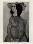 Cantatore, Domenico , Ragazza con cappello -