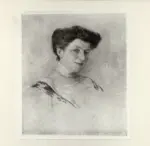 Cappiello, Leonetto , Ritratto di donna - Vita d'Arte Gennaio 1909 (P. Mirciattelli