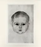 Cappiello, Leonetto , Fran&ccedil;oise a quattro anni - Ritratto di bambino- Vita d'Arte 1909