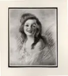 Cappiello, Leonetto , Mlle E. S. - Ritratto- Vita d'Arte Gennaio 1909 (P. Mirciattelli)