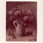 Carr&agrave;, Carlo , Natura morta con rose