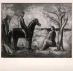 Carr&agrave;, Carlo , Ragazzo a cavallo