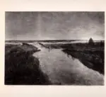 Carr&agrave;, Carlo , La foce del Cinquale