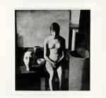 Anonimo , Casorati, Felice - sec. XX - Fanciulla nuda