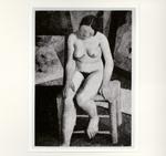 Anonimo , Casorati, Felice - sec. XX - Nudo di donna