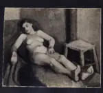 Casorati Maugham, Daphne , Studio di nudo