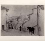 Fotografia Ferruzzi , Cesetti, Giuseppe - sec. XX - Paesaggio di Tuscania