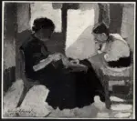 Checchi, Arturo , Donne al lavoro