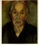 Checchi, Arturo , Ritratto di donna anziana