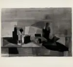 Chiti, Guido , Natura morta con bicchiere