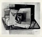 Chiti, Guido , Natura morta con bicchiere