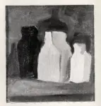 Chiti, Guido , Natura morta con bottiglie