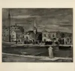 Giacomelli , Colucci, Edoardo Maria - sec. XX - Paesaggio dalmata