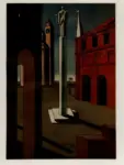 De Chirico, Giorgio , Piazza d'Italia