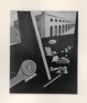 Anonimo , De Chirico, Giorgio - sec. XX - La caserma del marinaio