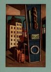 Anonimo , De Chirico, Giorgio - sec. XX - Interno metafisico