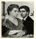 De Chirico, Giorgio , Autoritratto con la madre