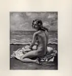 De Chirico, Giorgio , Bagnante