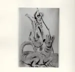 De Fiori, Ernesto , Uomo a cavallo con alligatore