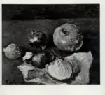 De Grada, Raffaele , Natura morta con cipolle