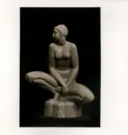 De Lisi, Benedetto , Figura con fontana maiolica