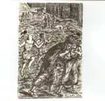 Anonimo , Della Selva, Pino - sec. XX - La Ronde de la vie