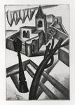 Depero, Fortunato , Villaggio sconosciuto
