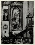 De Pisis, Filippo , Interno della chiesa di San Luigi