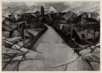 Dudreville, Leonardo , Paesaggio futurista